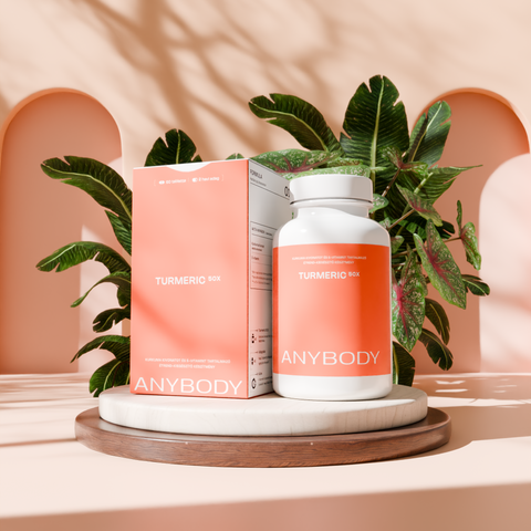 🎁 Anybody Turmeric 50X - Ízületeket Támogató Kurkuma Kúra