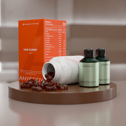 Hair Gummy + Rozmaring Olaj Csomag