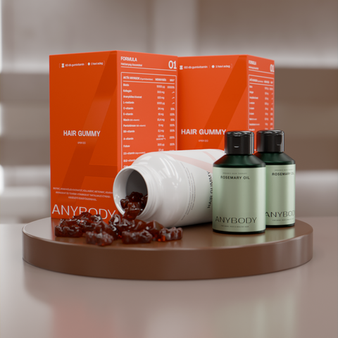 Hair Gummy + Rozmaring Olaj Csomag